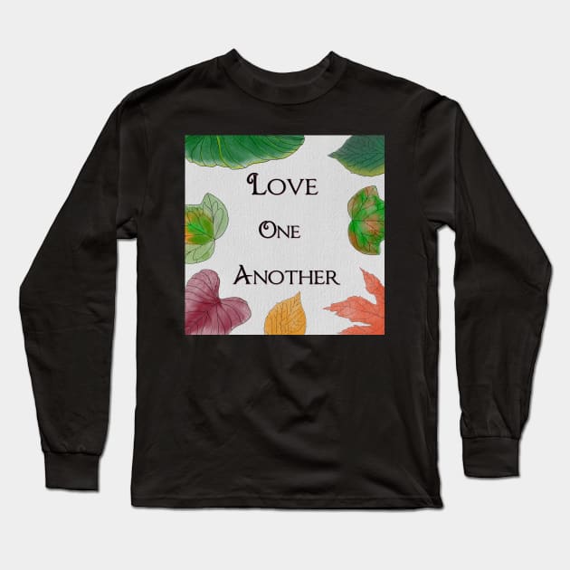 Love One Another Long Sleeve T-Shirt by ngiammarco